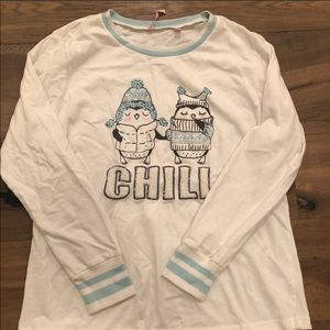 La Vie En Rose Pajama Top